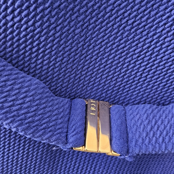 LOFT Blue One-Shoulder Swimsuit - Picture 5 of 8